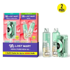 Sour Apple Ice Lost Mary NERA Pureview 40K Kit