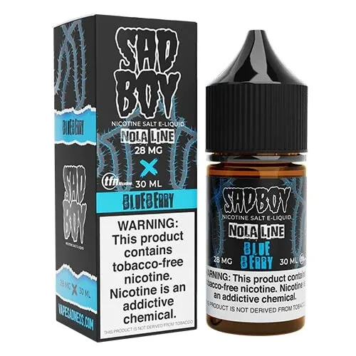 Sadboy Salt Nic Blueberry Nola 30ml - Image 2