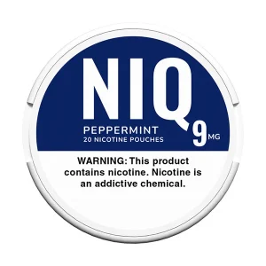 NIQ Pepper Mint Nicotine Pouches