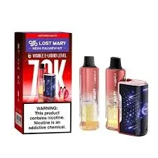 LOST MARY - NERA FULLVIEW KIT - 70K PUFFS- WATERMELON ICE