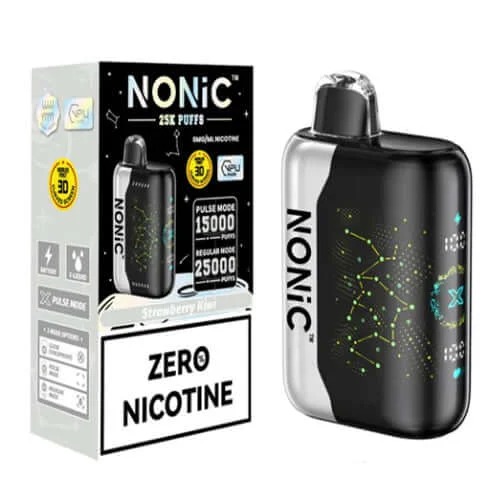 NONIC Strawberry Kiwi 25K ZERO Nicotine Disposable