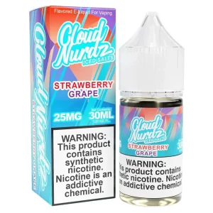 Cloud Nurdz 30mL Grape Strawberry ICED