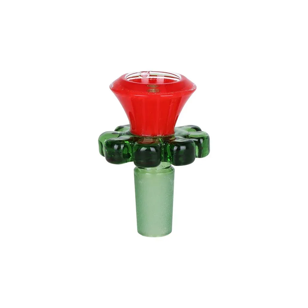 Pulsar Christmas Tree Perc Glass Straight Tube Water Pipe - 13" / 14mm F - Image 2