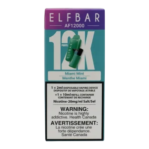 Elf Bar AF12000 Miami Mint 2ml 20mg