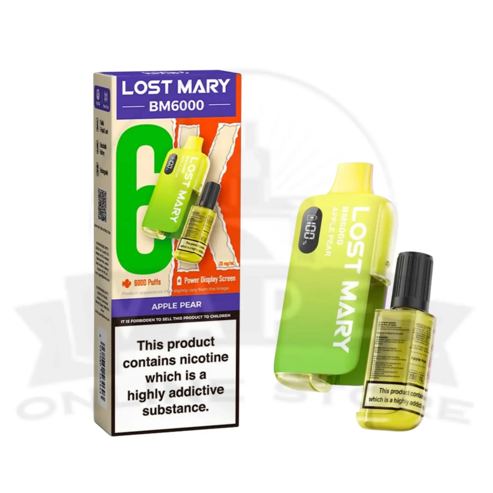 Box of 20 Lost Mary BM6000 Kit | Free Next Day Delivery - Image 2