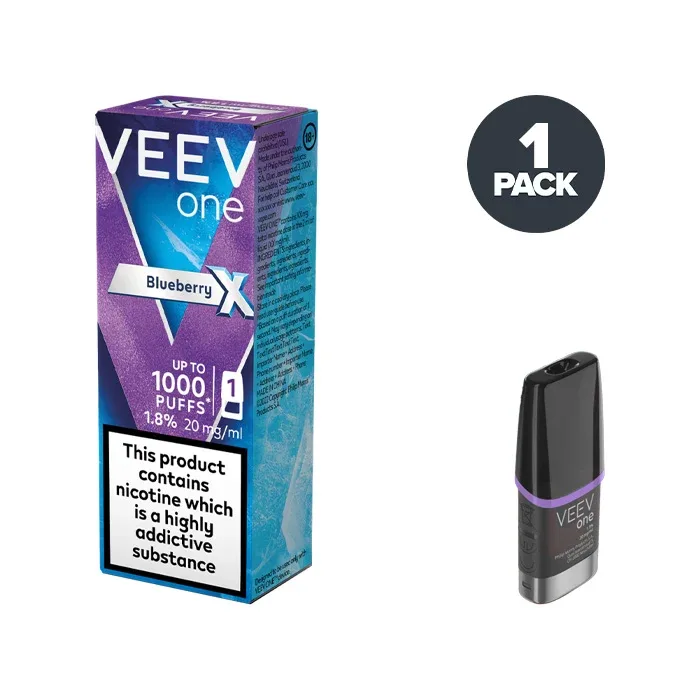 Blueberry X Veev One Prefilled Pods