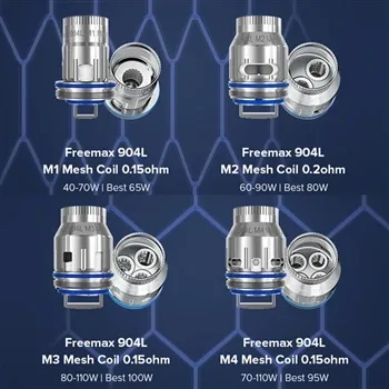 Freemax 904L M Mesh Coil for M Pro 2, Mesh Pro, Fireluke & Fireluke Pro Tank 3pcs - Image 2