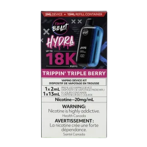 Hydra 18K Trippin’ Triple Berry 2ml 20mg