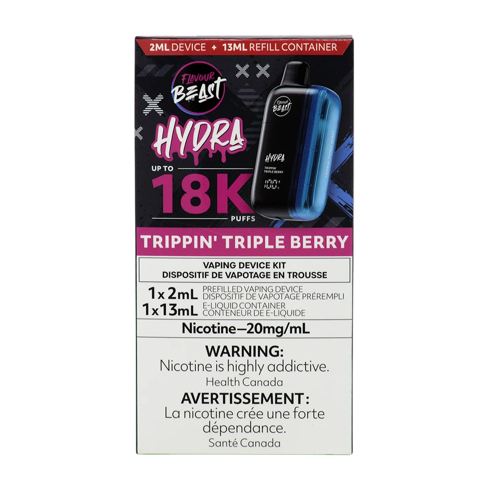 Hydra 18K Trippin’ Triple Berry 2ml 20mg