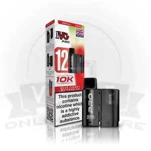 Sour Cherry Watermelon IVG Pro 12 Prefilled Replacement Pods