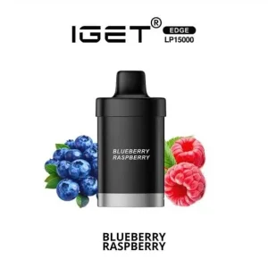 iGET Edge LP15000 Pods - Blueberry Raspberry