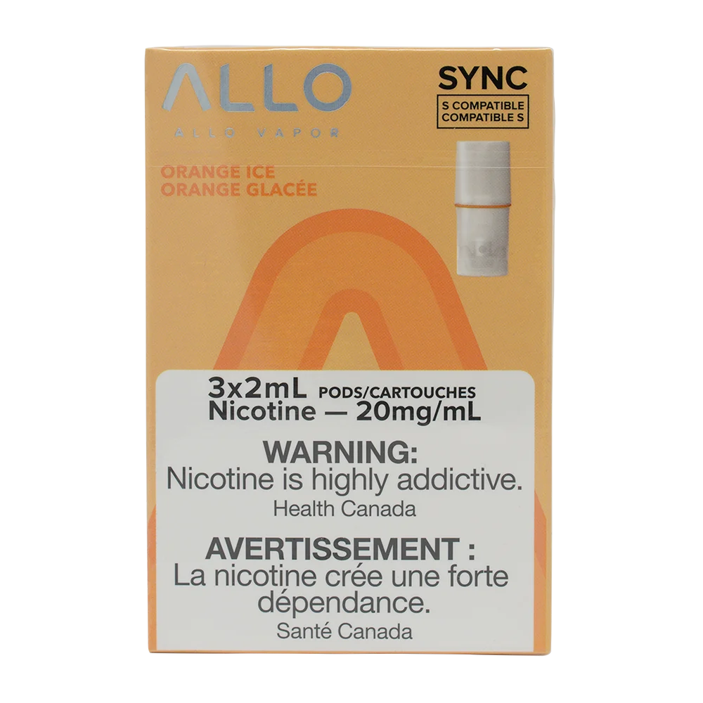 Allo Sync Pod Orange Ice 20mg 3/Pk