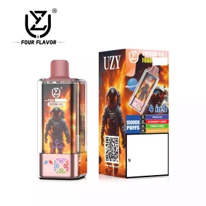 UZY Crystal Four Tastes 100000 Puffs Bulk Buy 100K Rechargeable Disposable Vapes Wholesale