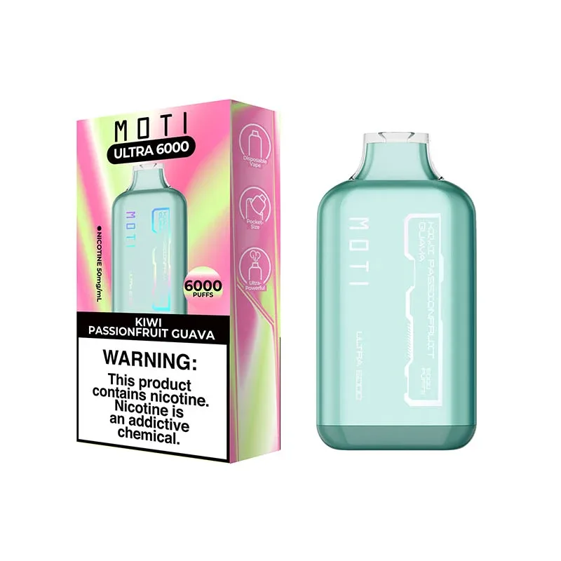 MOTI ULTRA 6000 Disposable Vape 6000 Puffs - Image 2
