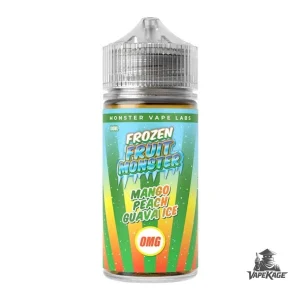 Mango Peach Guava Ice Nicotine Free — Monster Vape Labs 100mL Freebase