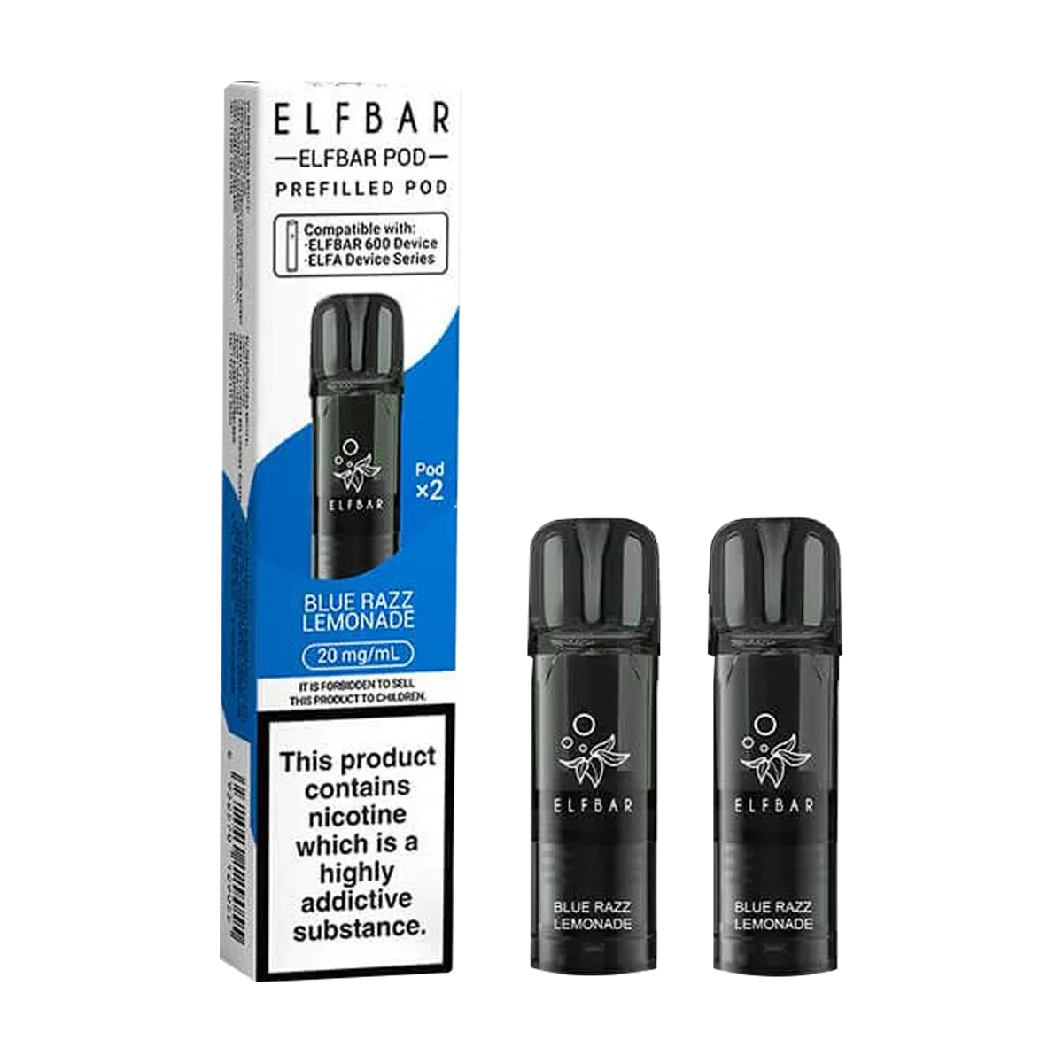 Blue Razz Lemonade Elfbar 600 Pods