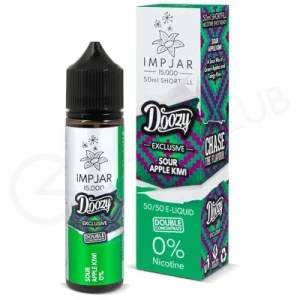 Sour Apple Kiwi Shortfill E-Liquid by Imp Jar & Doozy 50ml