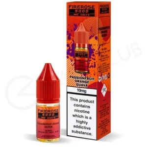 Passionfruit Orange Guava Nic Salt E-Liquid by Elux Firerose