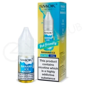 Banana Ice Nic Salt E-Liquid by Smok Pod Friendly
