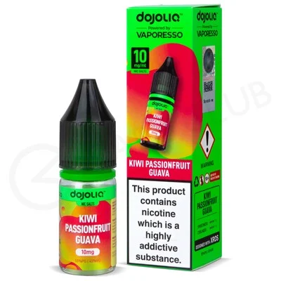 Kiwi Passionfruit Guava Nic Salt E-Liquid by Dojoliq