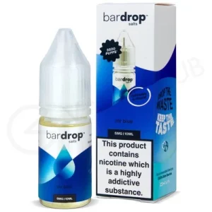 Mr Blue Nic Salt E-Liquid by Bar Drop Salts