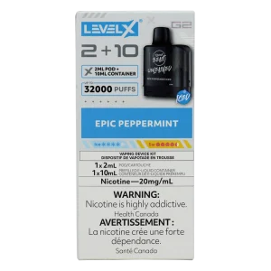 Level X G2 Pod Epic Peppermint Iced 2ml 20mg