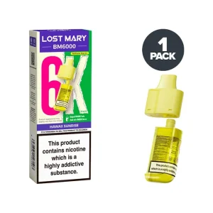 Hawaii Sunrise Lost Mary BM6000 Refill Pack
