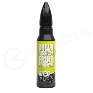 Guava, Passion Fruit & Pineapple Shortfill E-Liquid by Punx 50ml