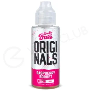 Raspberry Sorbet Shortfill E-Liquid by Double Brew Originals XL