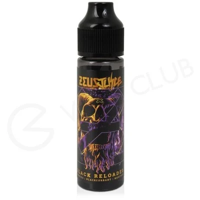 Black Reloaded Shortfill E-liquid by Zeus Juice 50ml