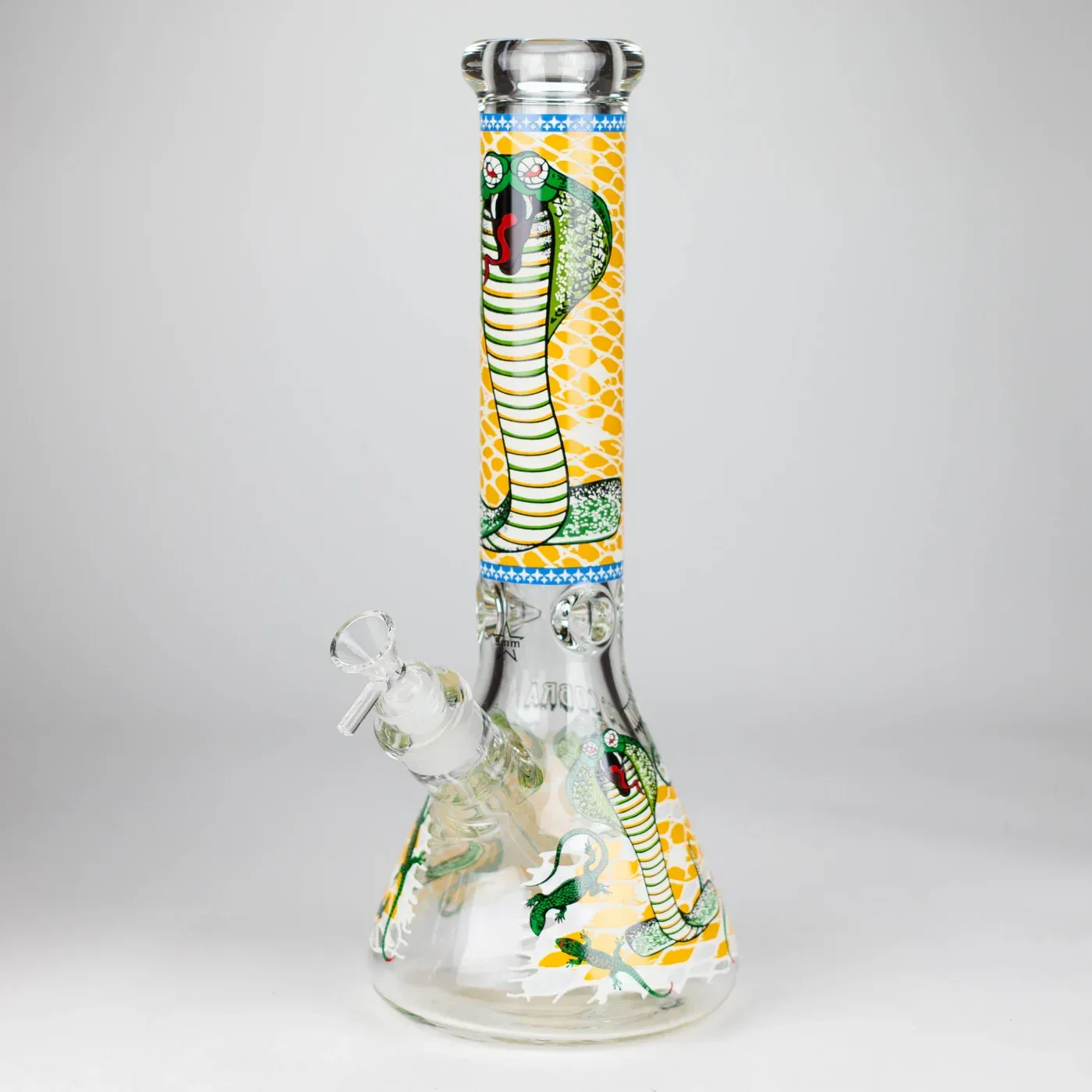 14" Cobra Glow In The Dark Bong - Image 2