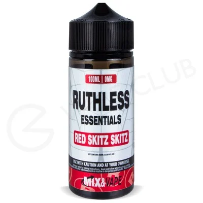 Red Skitz Skitz Shortfill E-Liquid by Ruthless Essentials 100ml