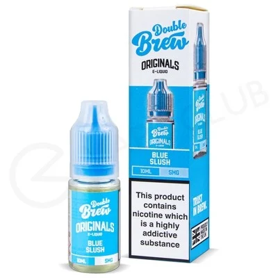 Blue Slush Nic Salt E-Liquid by Double Brew Originals