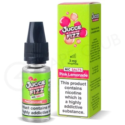 Pink Lemonade Nic Salt E-Liquid by Jucce Fizz