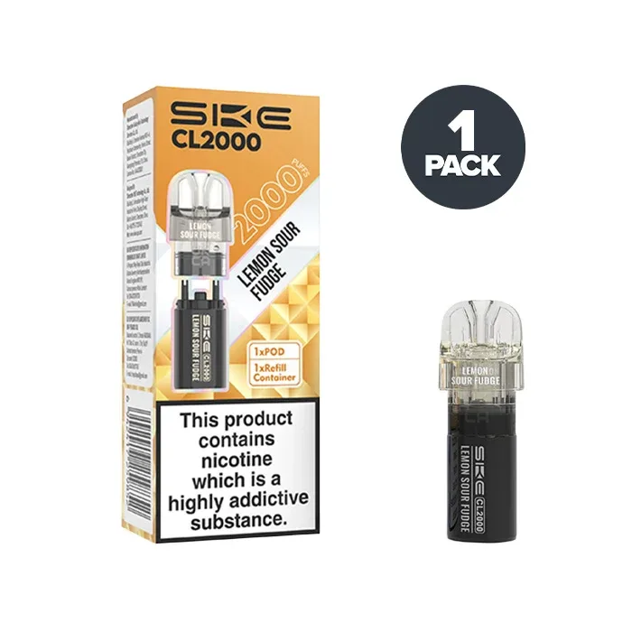 Lemon Sour Fudge SKE CL2000 Prefilled Pods