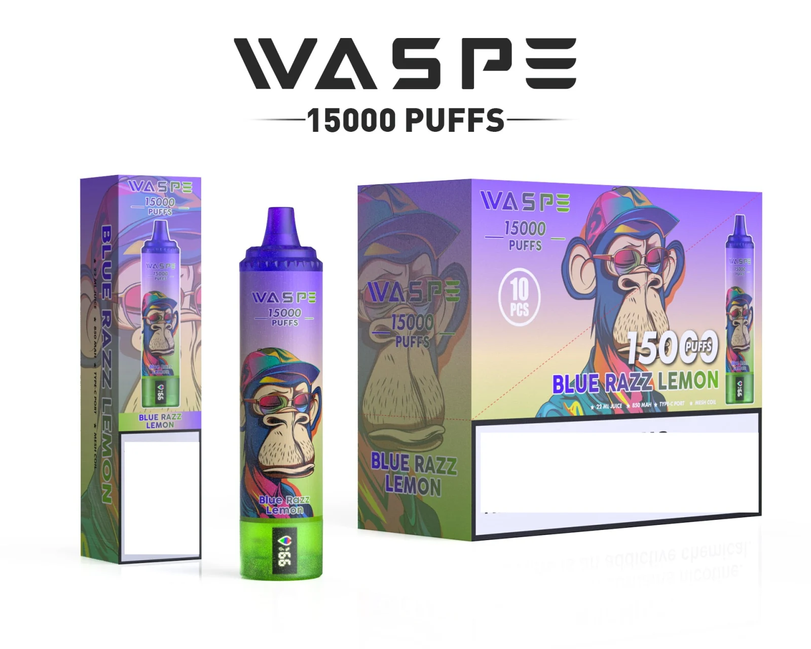 WASPE 15000 Puffs Disposable Vape - Image 2