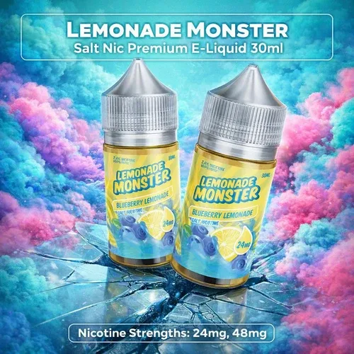Lemonade Monster Salt Nic Premium E-Liquid 30ml