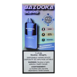 Bazooka Slim Blueberry Pomegranate 2ml 20mg