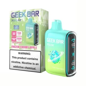 GEEK BAR PULSE 5% NIC 15000 PUFFS VAPE (FROZEN CHERRY APPLE - FROZEN EDITION)