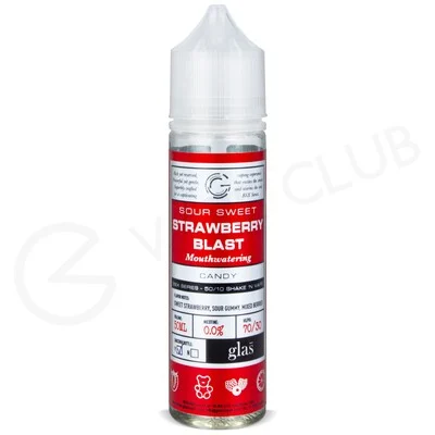 Strawberry Blast Shortfill E-Liquid by Glas Basix 50ml