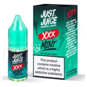 XXX Mint Nic Salt E-Liquid by Just Juice