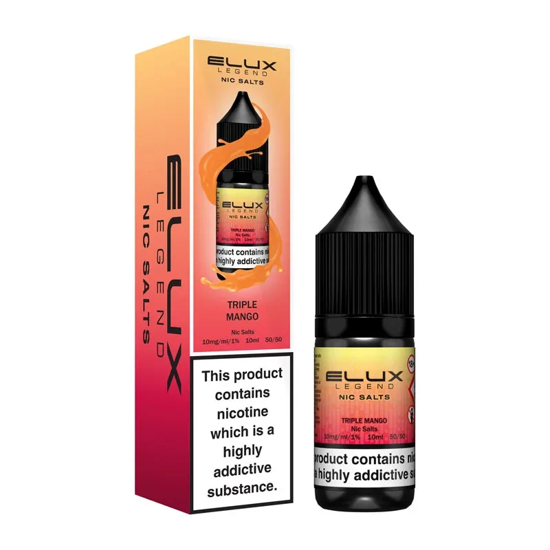 Elux - Legend Nic Salts 10ml - Triple Mango - Image 2