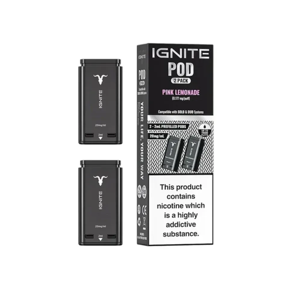 Ignite P15 Duo Prefilled Pods 20mg – Pack of 2 - Image 2