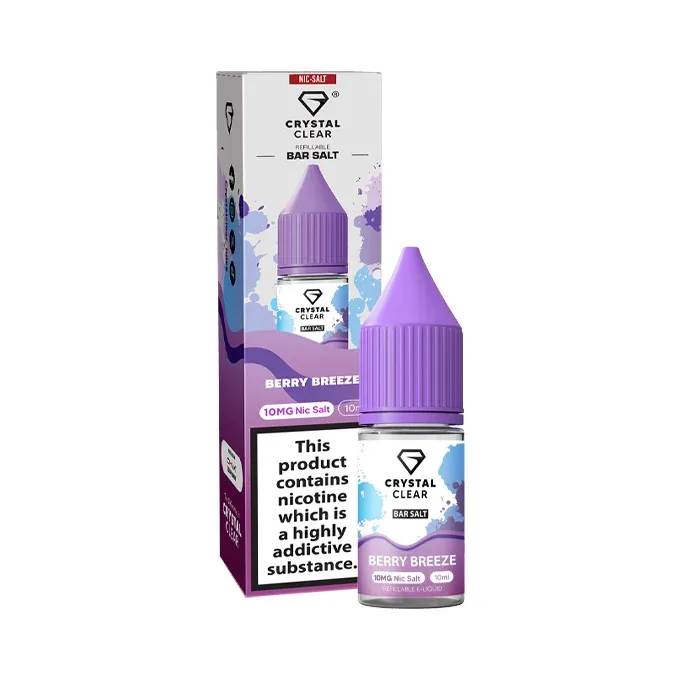 Berry Breeze Nicotine Salt by Crystal Clear