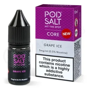 Grape Ice Nic Salt E-Liquid by Pod Salt