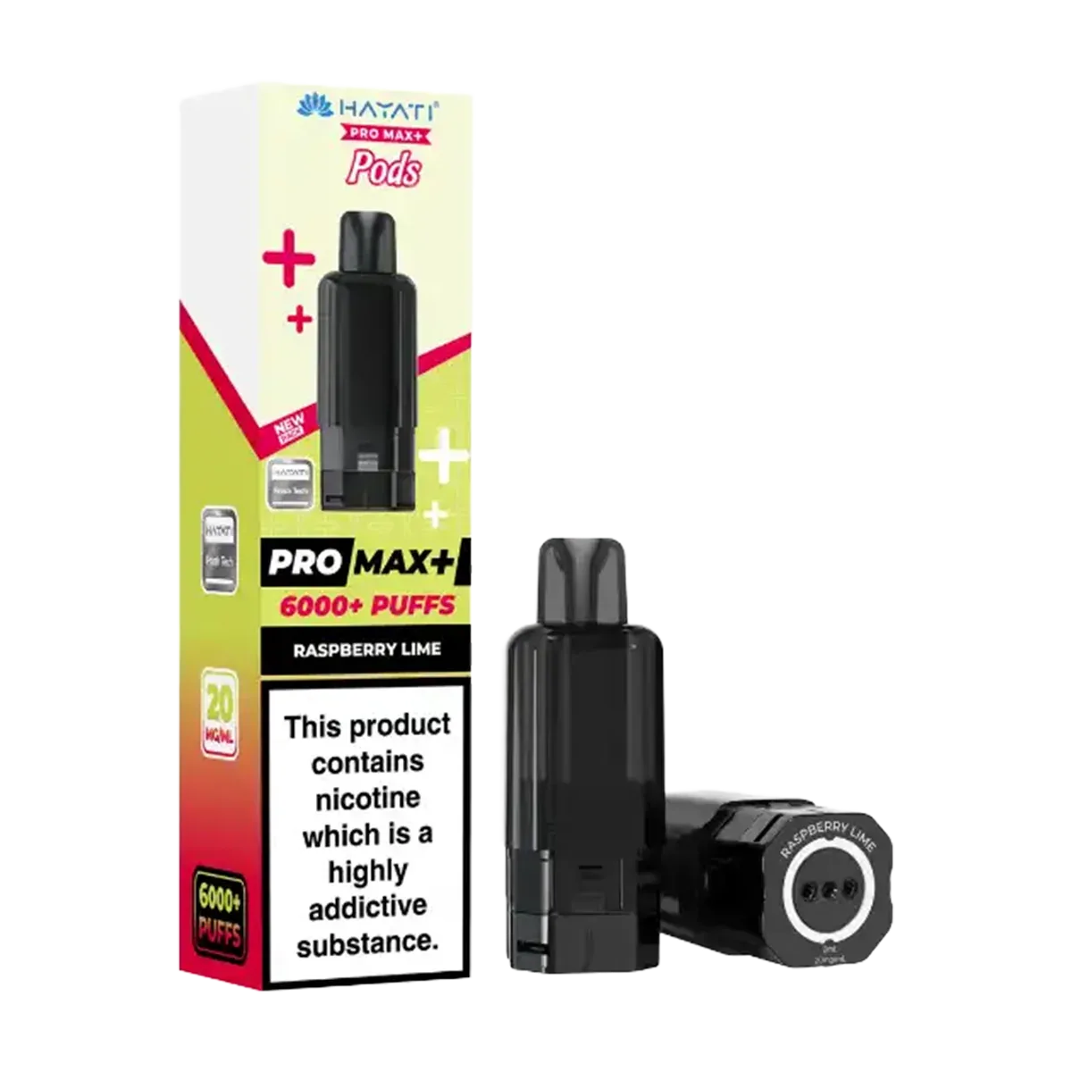 Raspberry Lime Hayati Pro Max+ Refill Pack