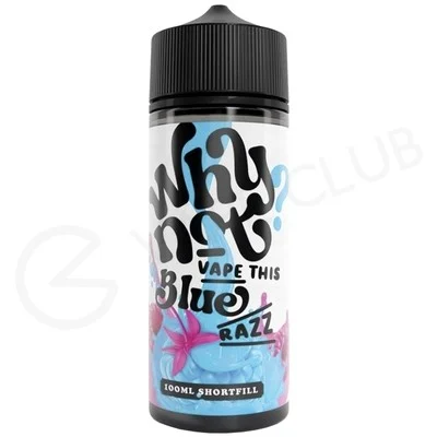 Blue Razz Shortfill E-Liquid by Why Not 100ml