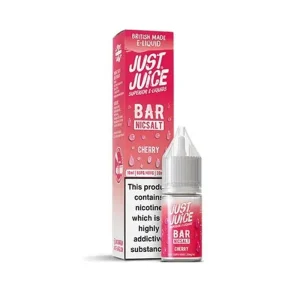 Cherry 10ml Nic Salt E-Liquid by Just Juice Bar Salt