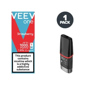 Strawberry Veev One Single Prefilled Pod