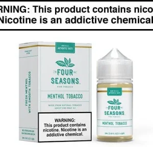 MENTHOL TOBACCO BY FOUR SEASONS 30ML/60ML